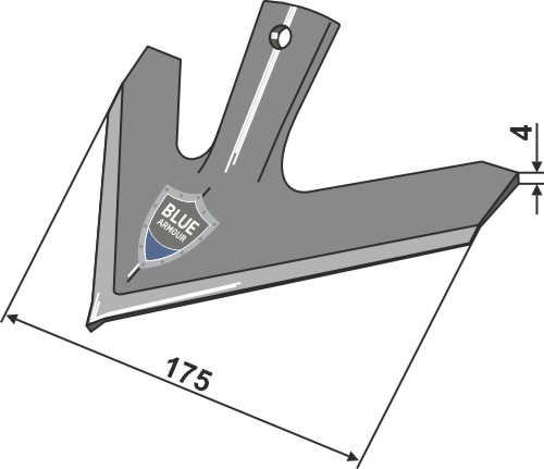 Eco-harja nopeaan vaihtoon – 175 mm