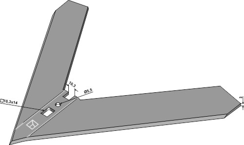 Avrettingsfreser 300mm