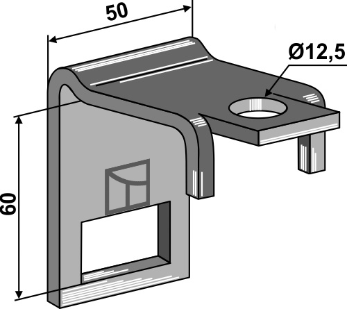 Clamp for  tine 32x10