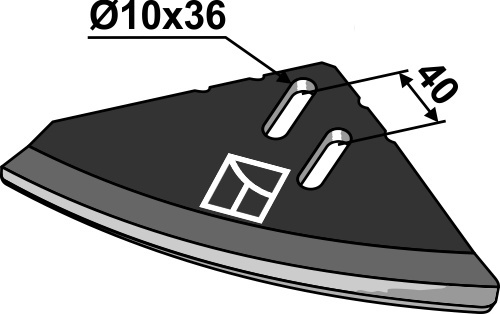Skraber - venstre model