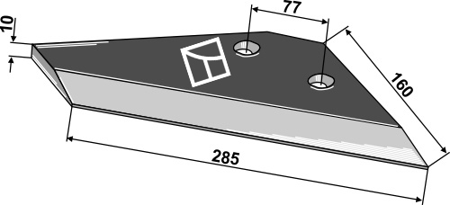 Erstatningsvinger - højre (ny model)