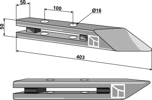 Bison point - vasen malli