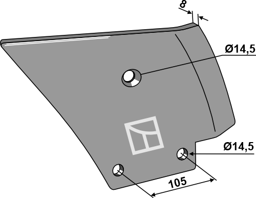 Vastaterä, oikea malli