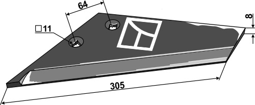 Ersättningsvingar - vänster