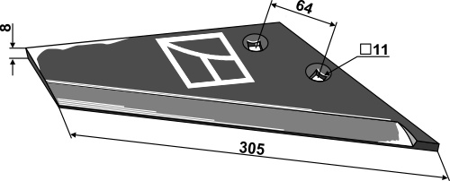 Ersättningsvingar - höger