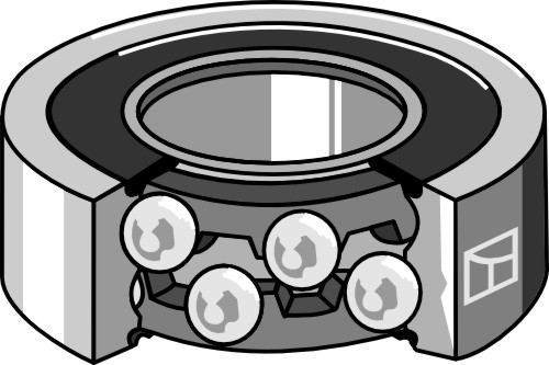 Deep groove ball bearing