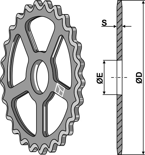Bryterring - Ø520mm