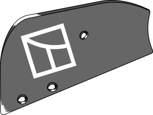 Gjødselskimmerbrett - venstre