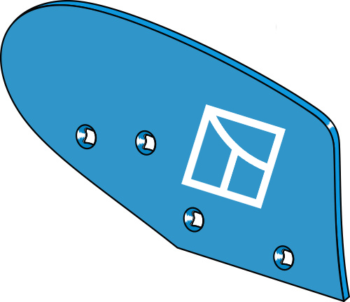 Grassland skimmerbrett RDG-181 - høyre