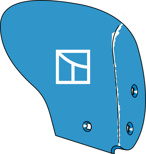 Gödselskimmerbräda RDG-17 – höger