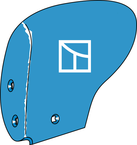 Lantaskimmauslauta RDG-17 L - vasen