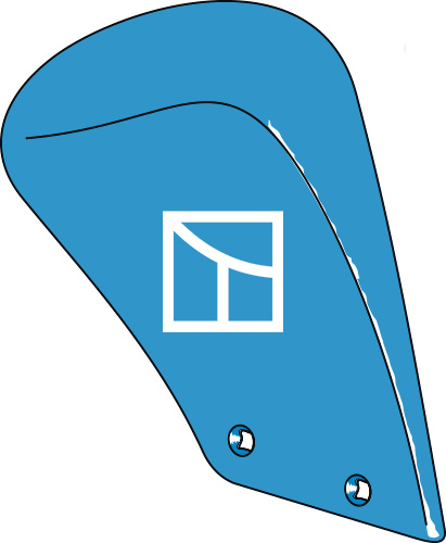 Gjødselskimmerbrett RDG-21 - høyre