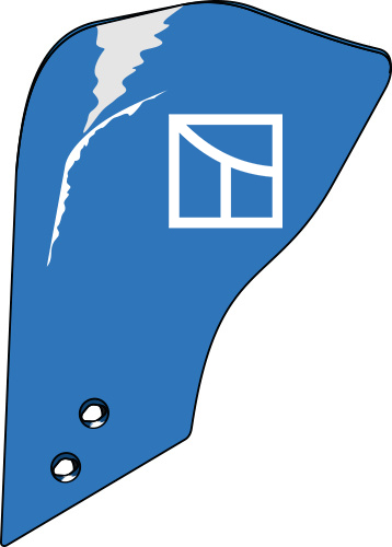 Gödselskimmerbräda - vänster