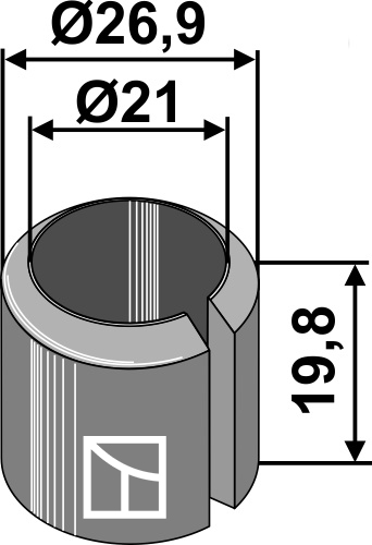 Bush 19,8xØ21xØ26,9