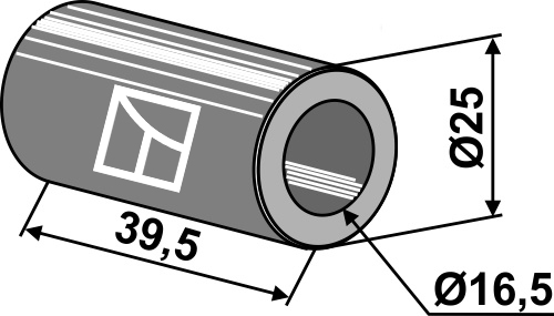 Bush 39,5xØ16,5xØ25